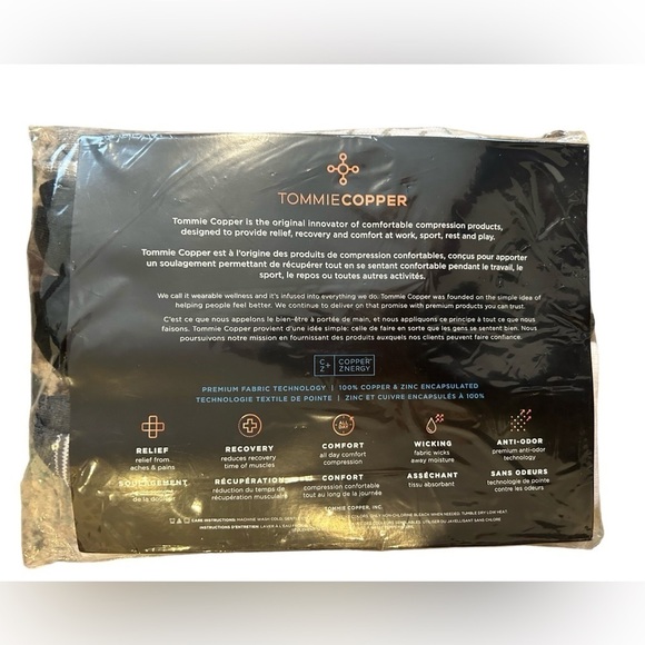 Tommie Copper Unisex NWT Over the Calf Compression Socks; Multi 4-Pack Sz M - Picture 5 of 5